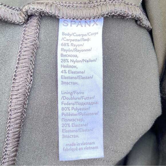 SPANX The Perfect Pant Ankle 4-Pocket In Olive Green 20202R Women’s Size Medium - Picture 6 of 9